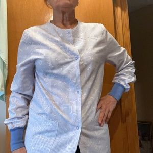 Medical scrub jacket